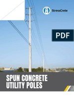 StressCrete Spun Concrete Utility Poles Brochure