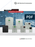 x2000 AC Drives Comprehensive Catalogue