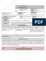 Plan de Clase Fcye Semana Del 24 de Octubre Al 4 de Noviembre