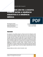 A Vida Por Um Fio - Escuta Clínica