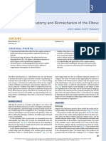 3 - Anatomy and Biomechanics of The Elbow