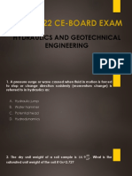 Hydraulics and Geotechnical Engineering Nov 2022