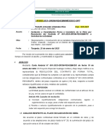 INFORME XXX Invitacion A La Empresa Contratista