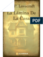 La Lamina de La Casa-H. P. Lovecraft