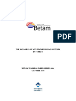 2014 - Acar - The Dynamics of Multidimensional Poverty in Turkey