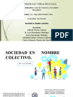 Sociedad en Nombre Colectivo