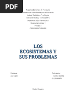 Informe Ecosistemas