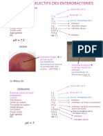 LES MILieux Enterobacteries
