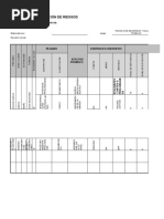 Matriz de Riesgo