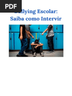 EF Bullying Escolar - Saiba Como Intervir