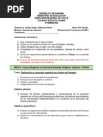 Asignación N°1 - Historia de Panamá - Ii Trimestre