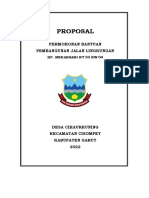 PROPOSAL JALING Mekarsari RT 03 Tahun 2023