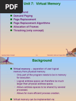 Unit VII Virtual Memory