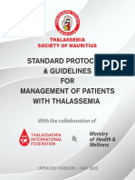 Thalassemia Protocol 2022 - Online Version