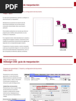 02 INDESIGN Creación Configuración Documento