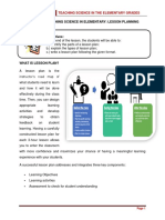 Chapter 9 Teaching English in Elementary Grades Lesson Planning