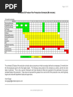 Film Production Schedule