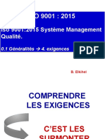 ISO 9001 2015 - Exigences