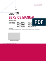 LG 49UJ67V UD74P Service Manual