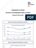 Bilan Délinquance 2022 Dans La Somme