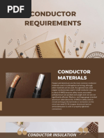 Conductor Requirements