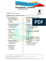 Evaluacion Bimestral 2021 - Iii Bimestre - 3° Sec. - Historia