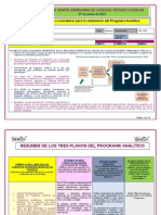 Diagnostico Integral para El Esbozo Del Programa Analitico