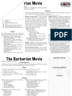 Action Movie World - Movie Scripts