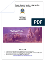 Letras Advento 2022