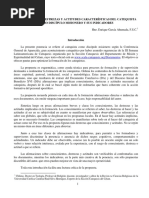 Conocimientos, Destrezas y Actitudes Características Del Catequista Como Discípulo Misionero y Sus Indicadores