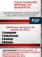 Impormal Na Komunikasyon