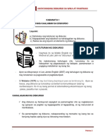 Kabanata 1 Batayang Kaalaman Sa Diskurso