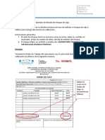 Instructivo de Llenado de Cheque de Caja