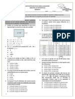 Prueba de Matemáticas Periodo 4 Noveno Tipoa