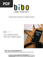 Taxation For Self-Employed Ver1.0