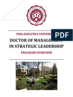 2016 Strategic Leadership Program Overview