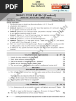 MTP 3 Score Plus Q Bank Social Science 10 Term II