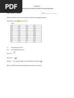 Lesson 4 Measure of Central Tendency or Position Activity 67