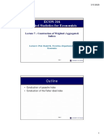 Lecture 7 Index Numbers 2