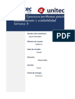 Tarea 9.1 Ejerciciosproblemas PR Cticos Sobre Mantenimiento y Confiabilidad