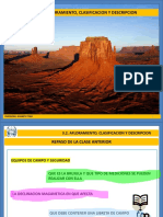 Tema #3.2. Afloramiento, Clasificacio y Descripcion. Rocas Sed Esta