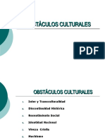 OBSTÁCULOS CULTURALES Diapositivas