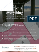 1.9 Context Is Everything Self-Guided Lesson Presentation