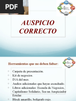 Auspicio Correcto