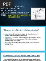 Yarn Manufacturing 3