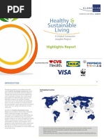 GlobeScan - Healthy and Sustainable Living - Highlights Report - 2020