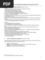 Dos - and - Donts Writing MCQs v4