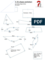 Area of 2D Shapes