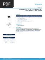 Std6N52K3: N-Channel 525 V, 1 Ω Typ., 6.5 A Mdmesh™ K3 Power Mosfet In Dpak Package