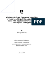 Modelling of Heap Leaching (Full Thesis Text)